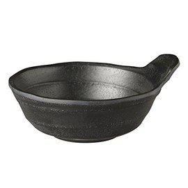 Bowl ZEN Ø 11,5 cm, H: 4 cm, 200 ml melamine, black, stone look