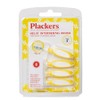 Interdental Brushes, Plackers, Tough Spiral Interdental Brush, Yellow, 0.7mm, Pack