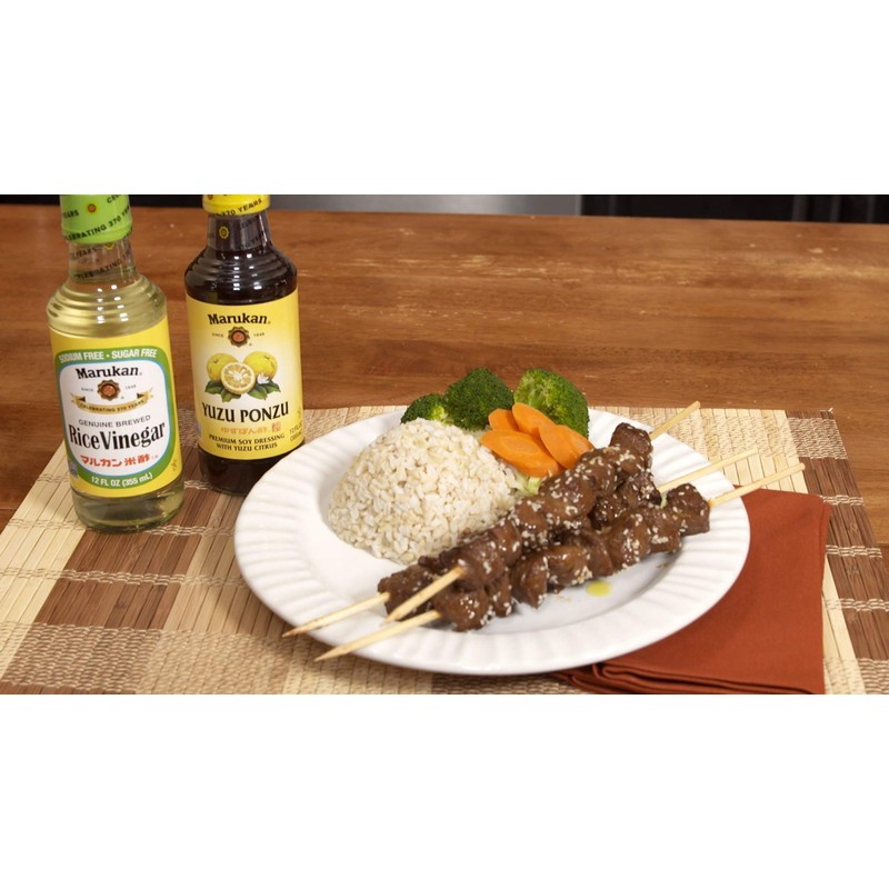 Marukan Genuine Brewed Rice Vinegar, 24 oz