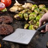 BLACKSTONE Hamburger Griddle Spatula – Stainless Steel Metal Flipper for