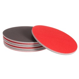 sourcing map 6pcs 1200 Grit Sanding Sponge 6 Inch Hook and Loop Sponge Sanding Disc Wet/Dry for Car Wood Drywall Metal
