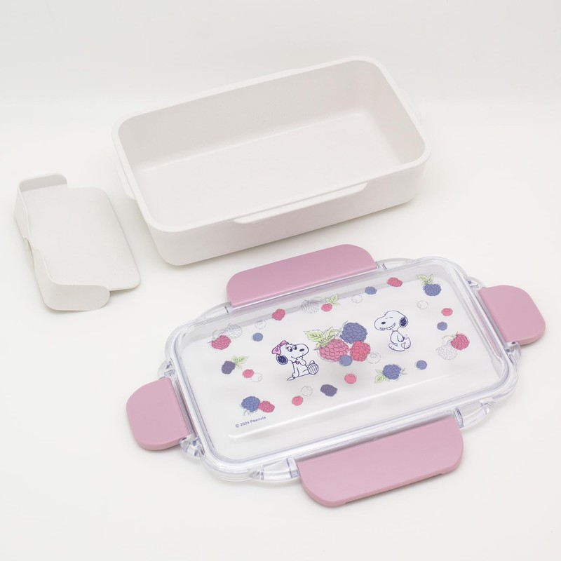 Peanuts [Fancy] Lunch Box PCD 500 [Pink]