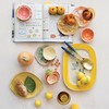 Creative Co-Op Stoneware Plate with Lemons, Yellow (Each One Will