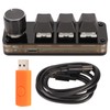 Mini 3 Key Keypad with Knob Custom Programming Hot Swappable