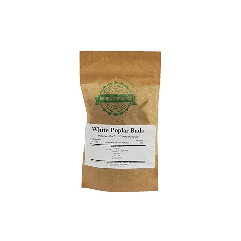 Herba Organica White Poplar Buds - Populus Alba L -