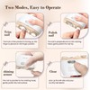 Electric Nail Clipper,2-in-1 Automatic Nail Clipper,Electric Nail Grinder,40DB Baby Nail