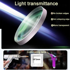 Laser Welding D20*5.0-F60,Collimation Lens Dia.20mm Collimated Plano Convex Lens,SUP20S/T,F60,CT5.0,Cleaning Machine, for Hand-held Welding Head,1pcs