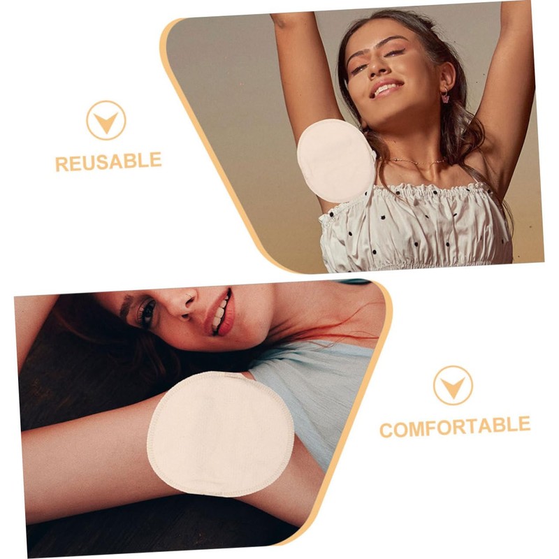TOVINANNA Sweat Absorbing Pads Underarm for Women Men 2 Pairs