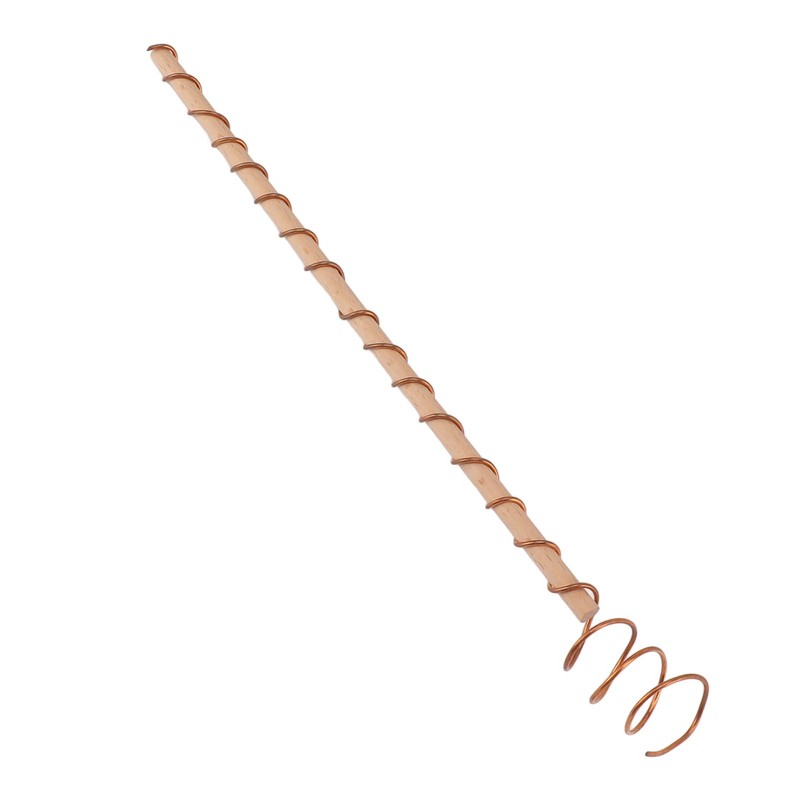 6PCS Electroculture Stakes Stable Support Garden Antenna Copper Coil for