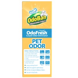 OdoBan OdoFresh Carpet and Room Deodorizer Powder for Home Smells and Odors Including Smoke, Pet Urine, Dogs, and Cat Litter, Fresh Linen Scent, 36 Ounces, Pack of 6