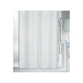 Spirella Shower Curtain textile Filigran white