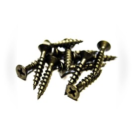 New Package of 250 (pcs) 8 x 1 Phillips Flat Head Wood Screws (Plain and Lubed) Set #TR-0365F Warranity by Pr-Mch