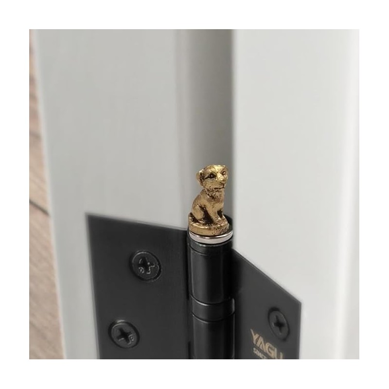 Animal Door Hinge Pin Topper, Decorative Magnetic Head Cover, Home