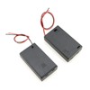 E-outstanding AAA Battery Case 4PCS 3 x 1.5V AAA Battery