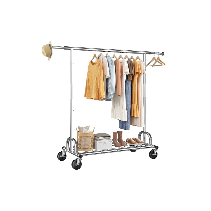 Raybee Heavy Duty Clothes Rack Load 484 LBS, Extra Wide