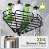 DAOYA Shower Caddy Tension Pole Shower Organizer Tension Rod with
