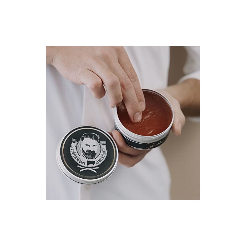 BEARDMAN - Pomada Strong, Base de Agua, Peinado Fijado y