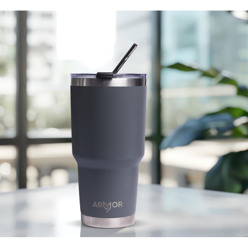 Product Armor 30oz Vacuum Insulated Stainless Steel Tumbler (Gotham Grey)