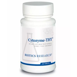 BIOTICS Cytozyme-THY 60's Neonatal Thymus Concentrate Immune Support 05/25