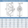 Eisenwaren2000 M6 Wing Nuts American Shape (Pack of 20) –