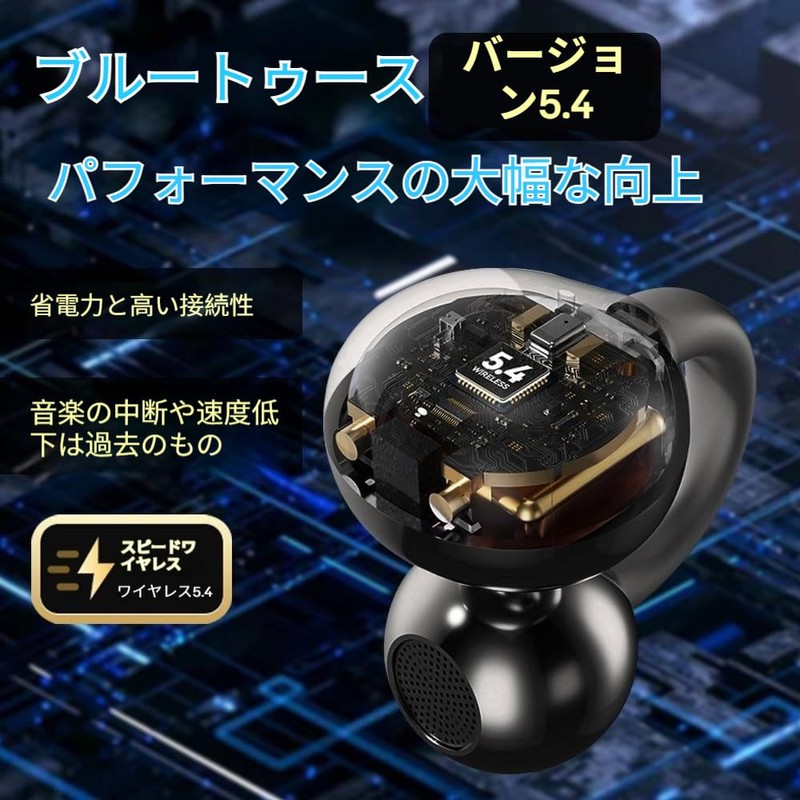 【2025 New Model】 Ear Clip Wireless Earbuds Open Ear Bluetooth
