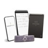 Rocketbook Mini Reusable Smart Notepad, Pocket Size Notebook 8.9 x