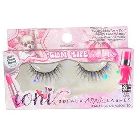 IONI 3D FAUX MINK LASHES (686DH07), Black