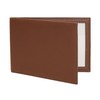 Karandu Double 5x7 Landscape Leather Picture Frame - Cognac