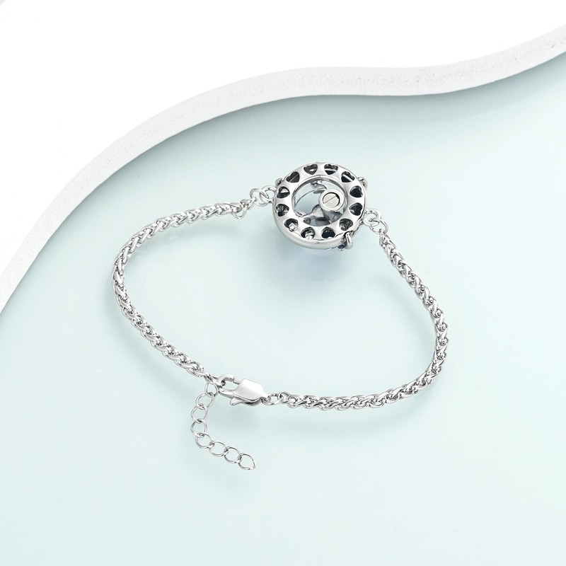 shajwo Hummingbird Cremation Jewelry Urn Bracelet for Human Ashes for