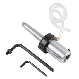 Accusize Industrial Tools Mt2 to 3/4 inch Weldon Shank with Coolant System for Drill-Use Annular Cutter on Drill Press, Mc10-0002