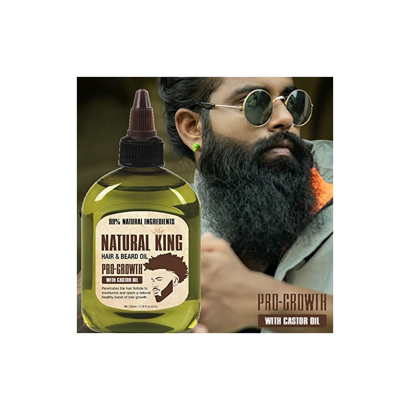 SFC Óleo de rícino e barba Natural King Pro-growth 201
