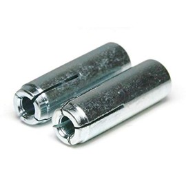 Zinc Plated Concrete Drop in Anchors 1/4"-20 x 1 Qty 100