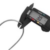 RESET-200 4 Digit Combination Padlock with 50 cm Steel Cable,High