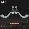 A-Premium 2 x Front Outer Tie Rod End Kit, Compatible