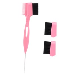 minkissy Replacement Eyebrow Brush Double-headed Comb Brush Portable for Women Made of Plastic Nylon Easy to Use