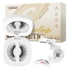 LASHVIEW Upgrade Soft Magnetic Eyelashes Natural Look, Reusable Magnetic Eyelashes