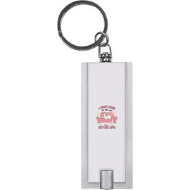 Azeeda 'Better Life Cat' Keyring LED Torch (KT00039115)