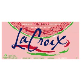 LaCroix La Croix Water Sparkling Watermelon 8 Pack 12 oz 96 fl. oz (Pack of 3)