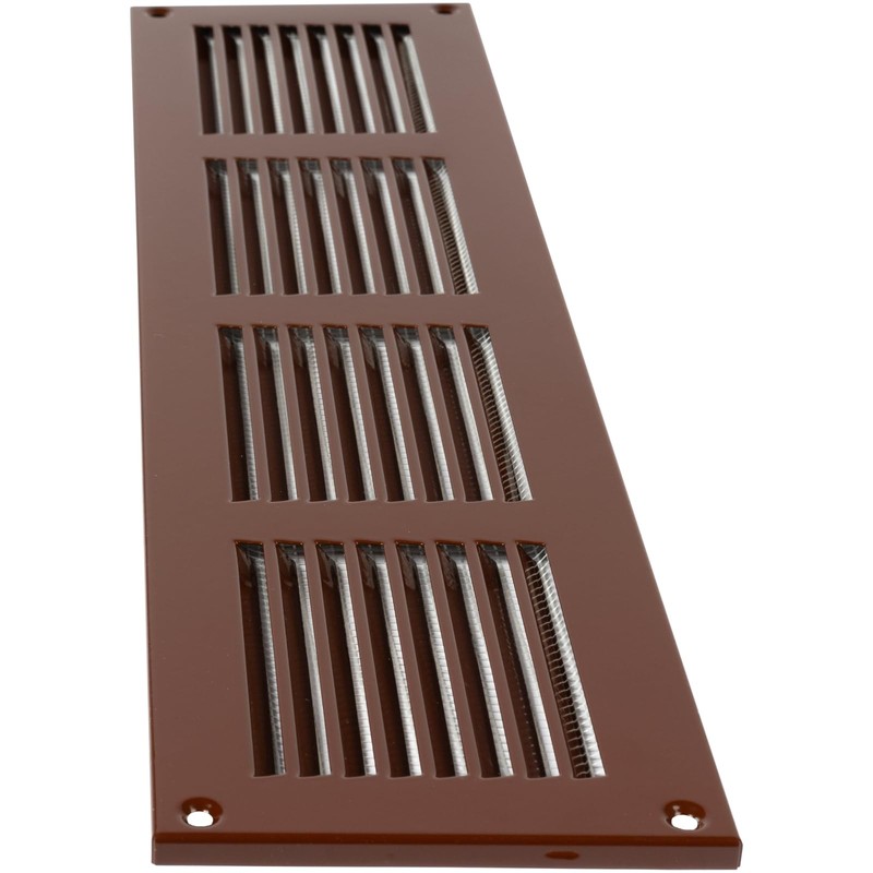 Repa Market Air Vent Cover 16x4 Inch (Outer Dimensions) Brown