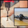 QISF 7Pcs 300mm Extra Long Twist Drill Bits Set (4-12mm）+