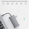 HUB USB C, 11 en 1 Adaptador Tipo C a