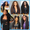 Deep Wave Lace Front Wigs Human Hair 13x4 Hd Transparent