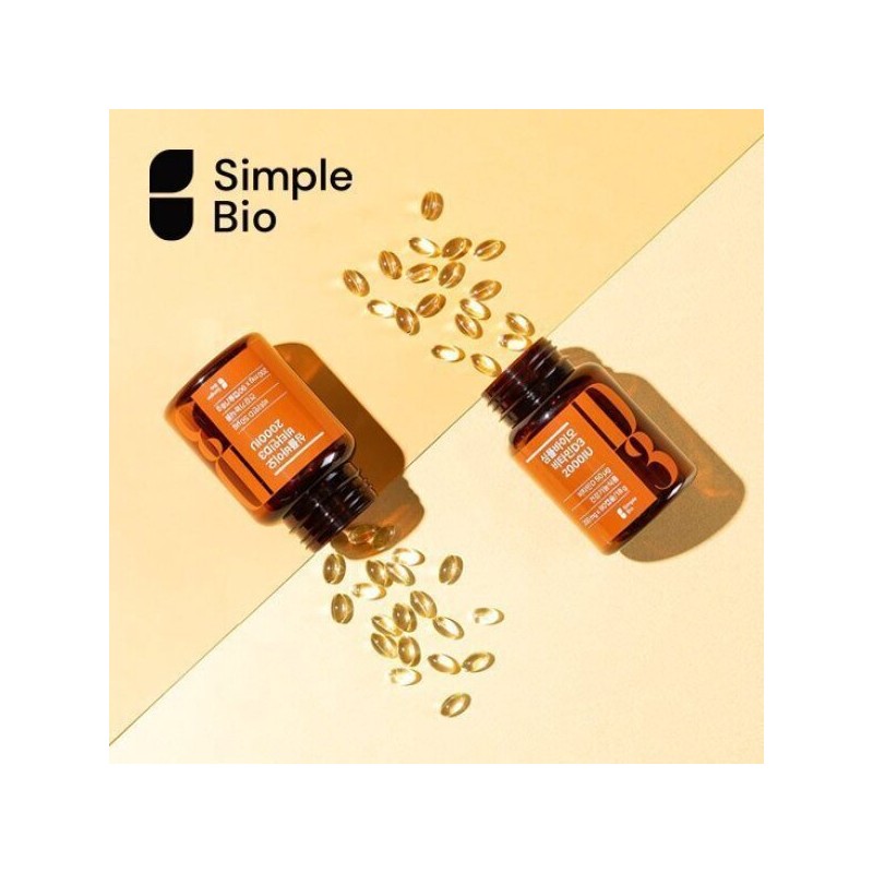 TV특가심플바이오 비타민D 2000IU 3개월분x4병 (12개월분) TV Special Simple Bio Vitamin