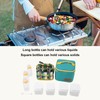 Spice Containers 7 Boxes Portable Seasoning Box for Outdoor BBQ