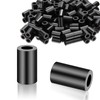 SWTYExt Pack of 100 Round Spacers ABS Nylon Washers M4-7