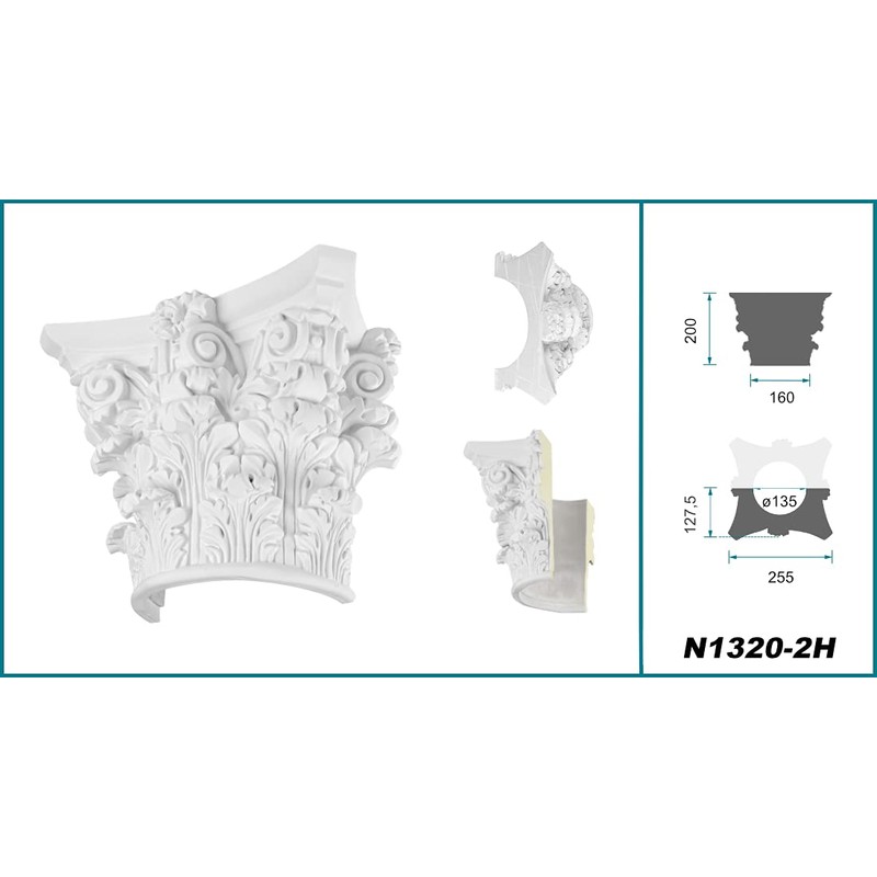 Half Column | Round | Fluted | Pre-primed Surface |