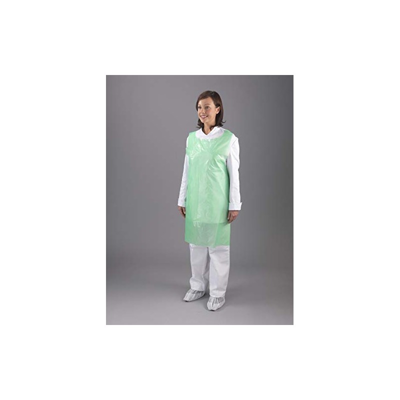 Disposable Plastic/Polythene Aprons On Roll - 200 Aprons - Glove