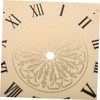 Mipcase 2pcs Aluminum DIY Clock Dial Replacement Stylish Roman Numeral