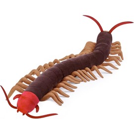 ZHONGXIN MADE Centipede Plush Centipede Brown 23.6 Inches | Realistic Look | For Kids Girls | Body Pillow and Home Decor