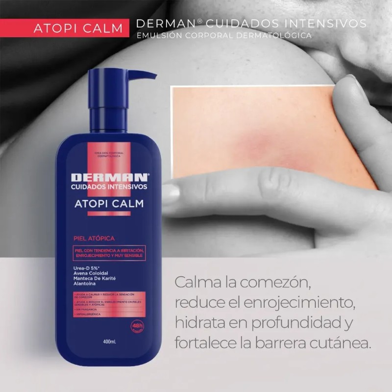 Derman Cuidados Intensivos Atopi Calm | Emulsión 400 mL